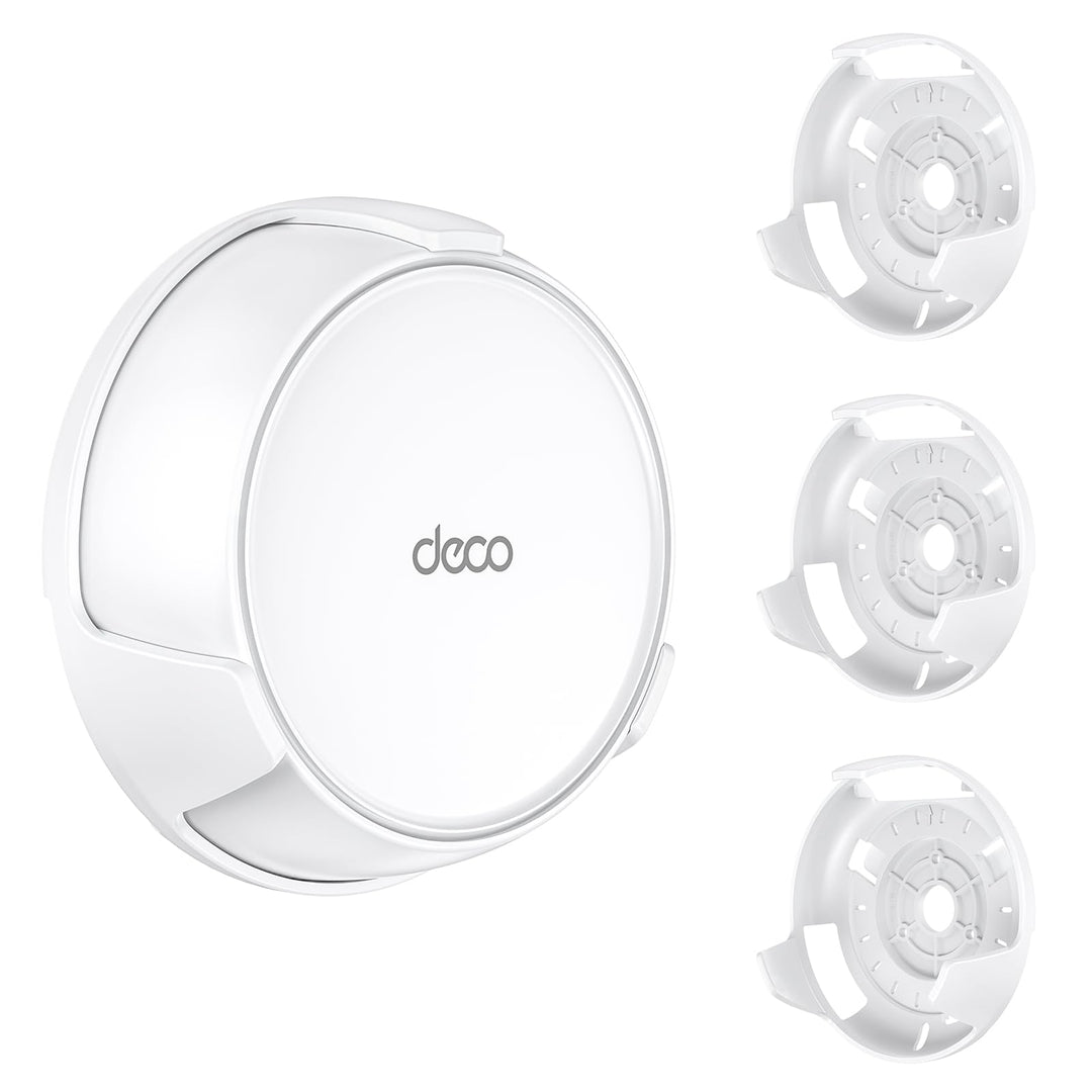 EDUP Wandhalterung für Deco BE23 / BE25 / BE3600 / BE5000 Mesh WiFi 7 System, Platzsparende Halterun