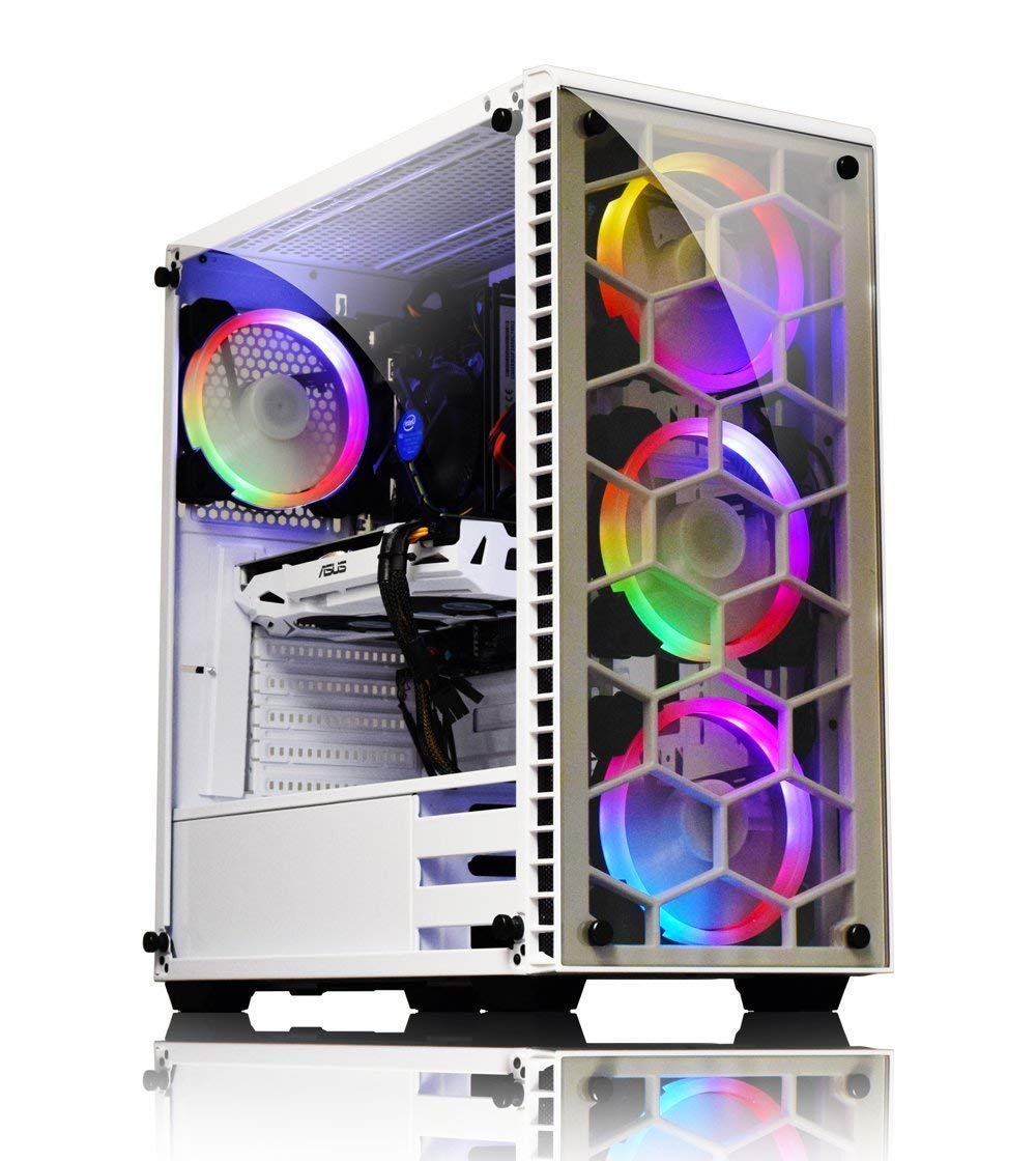 KOLINK Observatory RGB Midi-Tower Computergehäuse, PC Hülle, ATX Gehäuse, Tempered Glass Gaming PC C