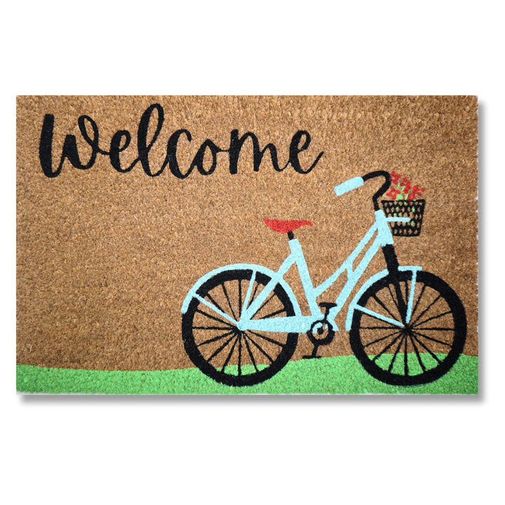 KOKO DOORMATS Kokos Fussmatte aussen mit Anti-Rutsch PVC | Lustige Türmatte Home Sweet Home | Umwelt
