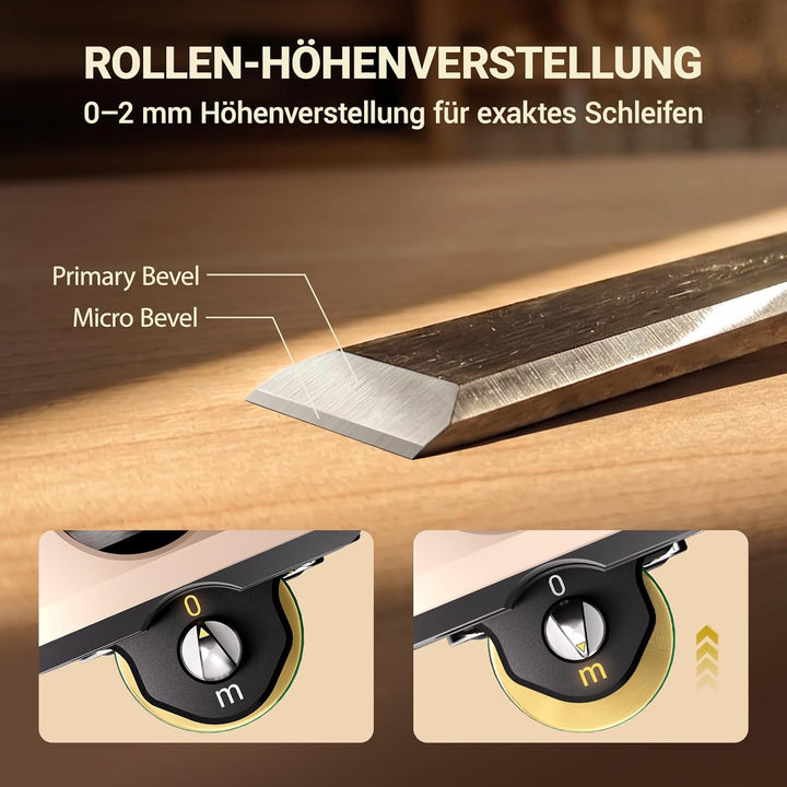 HONGDUI HD29 Schleifführung, Holzbearbeitung, Schärfsystem, Meissel, Schärfwerkzeug, Schärfbefestigu