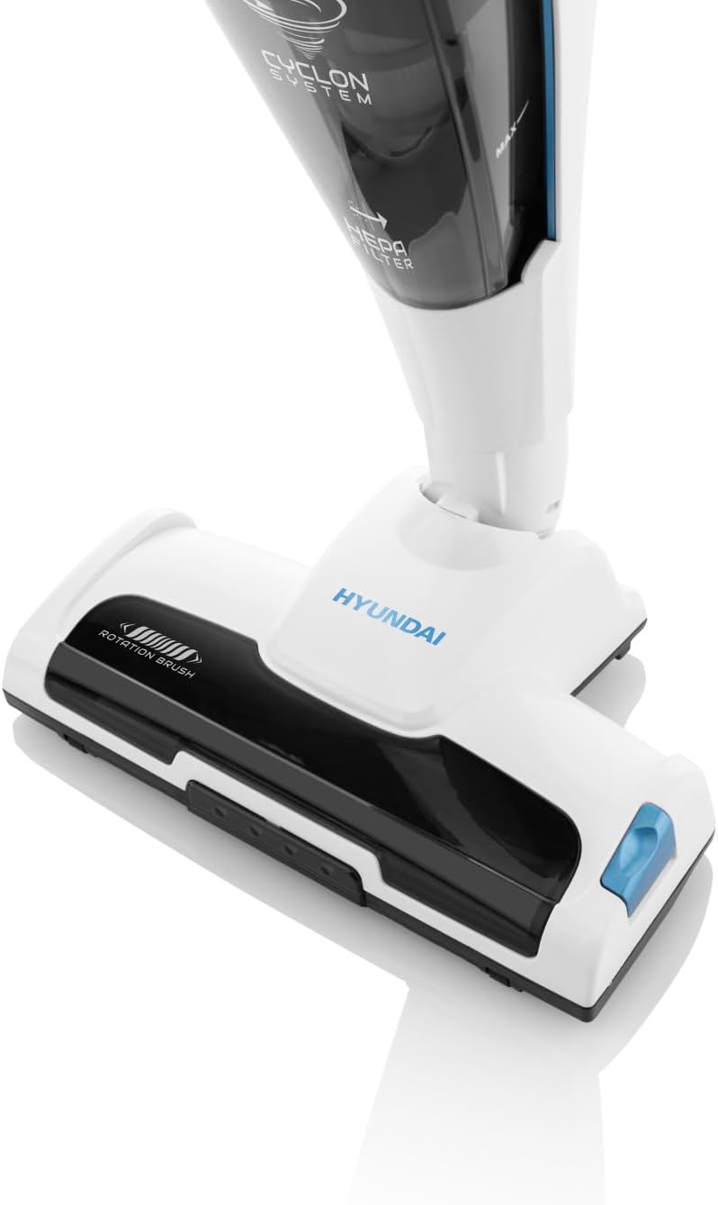 Hyundai VC 914 I Akkusauger 2 in 1 I Hand- und Stielstaubsauger I 14,4 V Lithium-Ionen-Akku I HEPA F