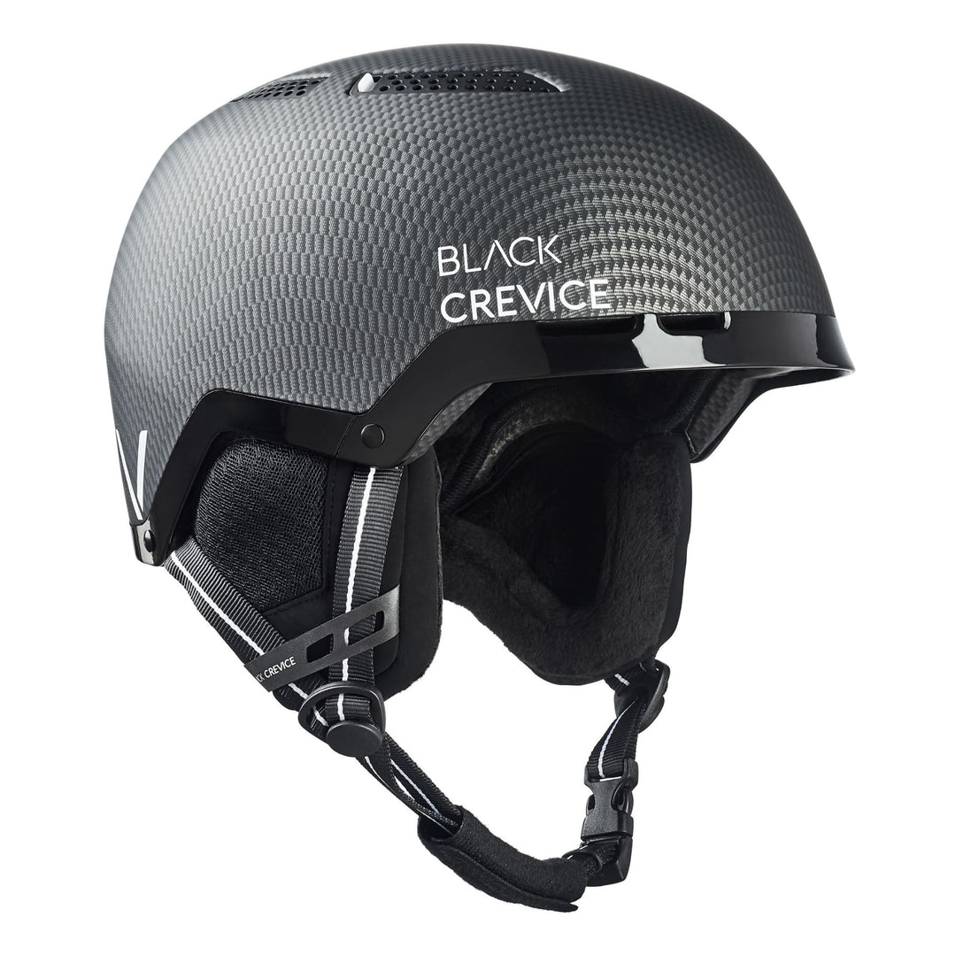 Black Crevice Skihelm Chamonix I Stossfester Skihelm in sportlichem Design I Skihelm Herren & Damen