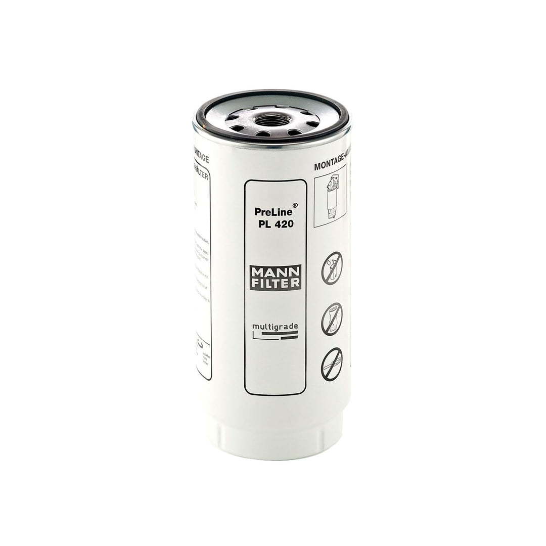 MANN-FILTER PL 420 x Kraftstofffilter Satz mit Dichtung / Dichtungssatz Kraftstofffilter – Für Nutzf
