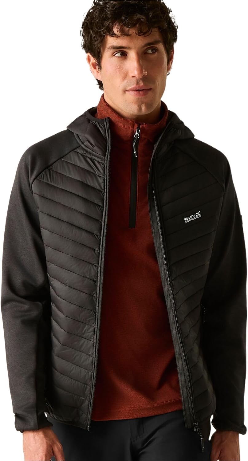Regatta Herren Andreson VII Hybrid Hybridjacke, Schwarz, XXL XXL Schwarz, XXL Schwarz