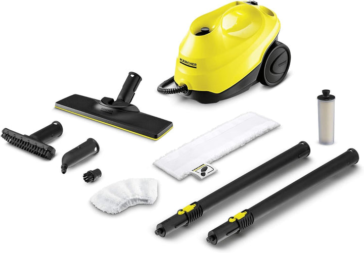Kärcher Dampfreiniger SC 3 EasyFix (Kurze Aufheizzeit: nur 30 Sekunden, Flächenleistung je Tankfüllu