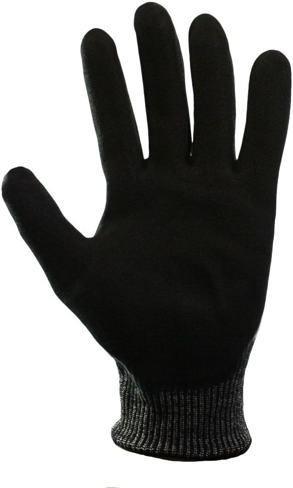 Hase Schnittschutzhandschuhe Genua Grip Black Grösse 8, Dyneema
