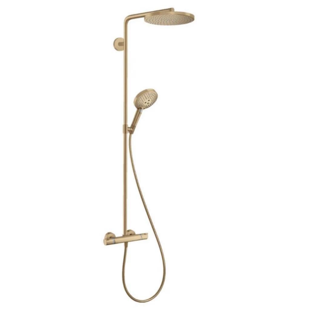 hansgrohe wassersparendes Duschsystem Raindance Select S 240 PowderRain Regendusche (Duschkopf, Dusc
