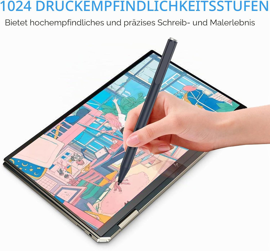 ANYQOO MPP Stylus Pen 1.51 mit 1024 Druckempfindlichkeit, Palm Rejection, AAAA-Batterie, Lange Akkul