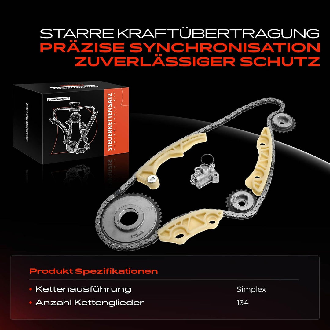 Steuerkettensatz für 159 Brera Spider Croma Astra G GT Insignia A Signum Vectra B Vectra C Zafira A