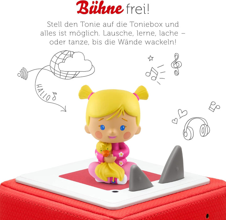 tonies Hörfiguren für Toniebox, Zoés Zauberschrank – Eule/Regenbogenrätsel/Schatz AHOI/Farbe Rosa, H