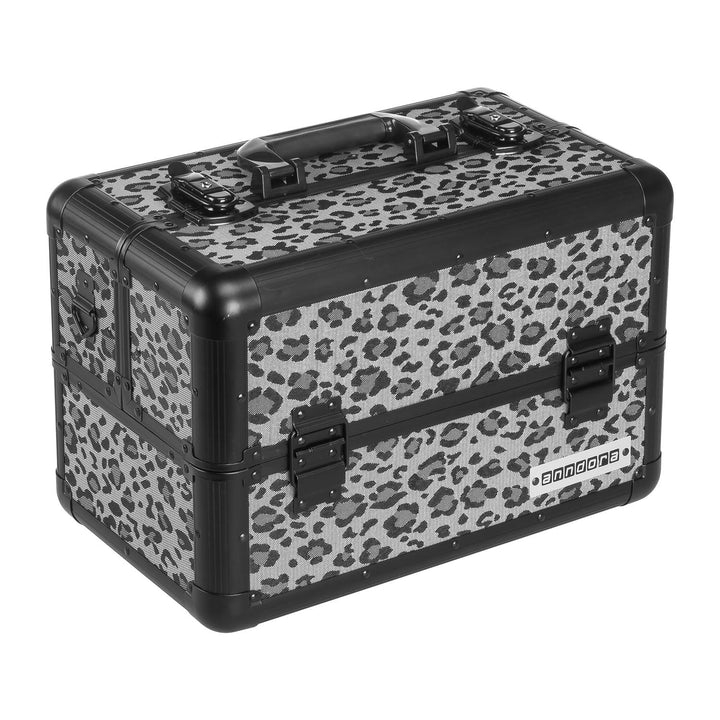 anndora Beauty Case Kosmetikkoffer - Stilvoller Schmuckkoffer, Schminkkoffer mit robustem Aluminiumr