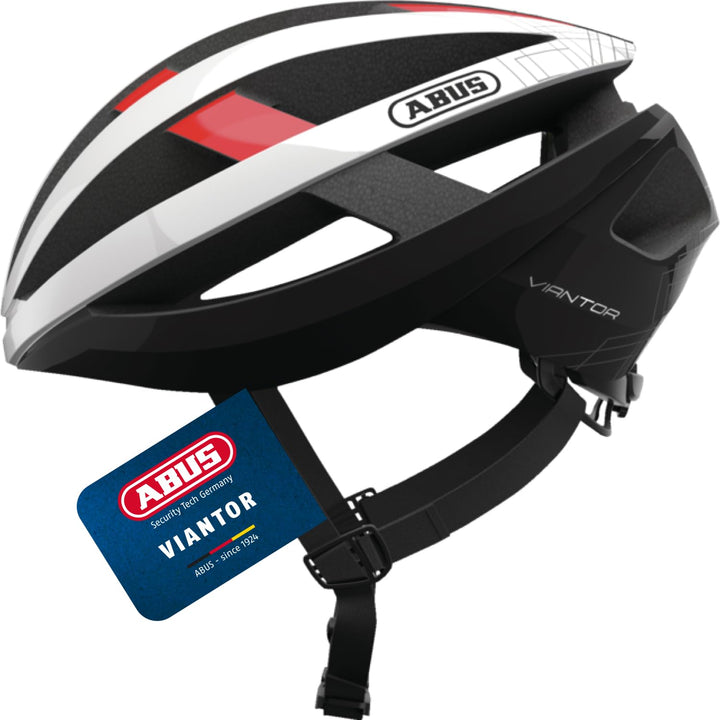 ABUS Rennradhelm Viantor - Sportlicher Fahrradhelm für Einsteiger - für Damen und Herren M (52-58 cm