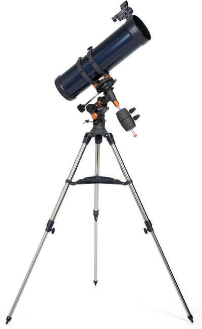 Celestron 31045 AstroMaster 130EQ Newtonsches Spiegelteleskop, Dunkelblau AstroMaster 130EQ Reflekto