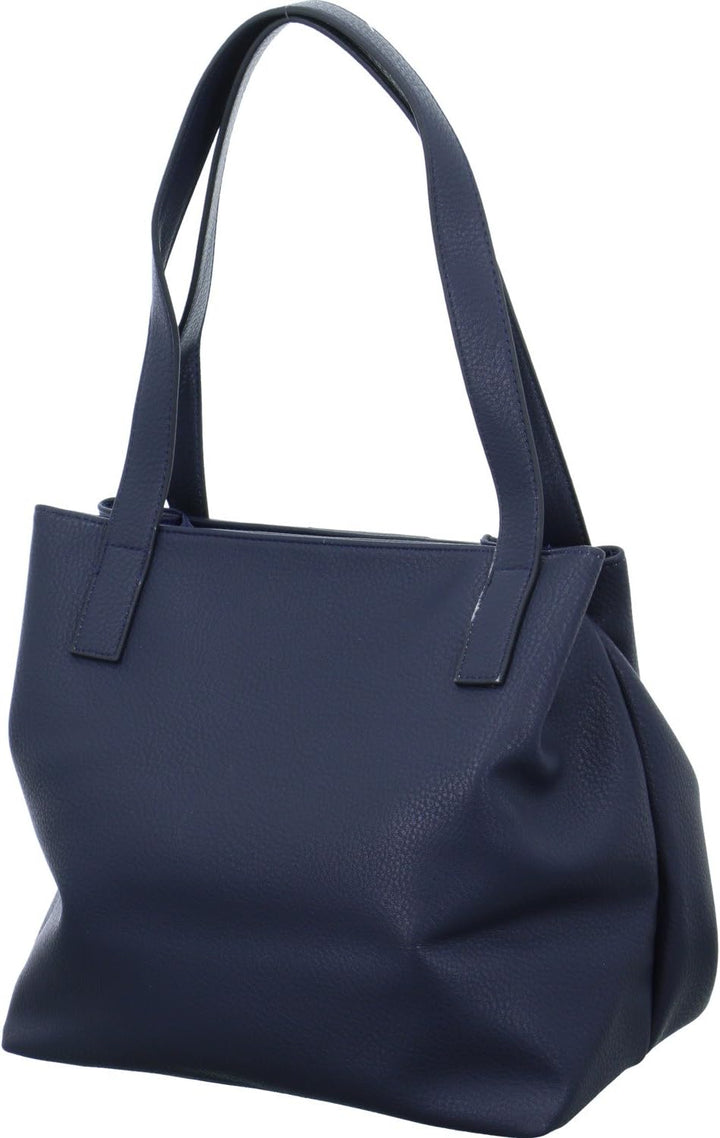 TOM TAILOR bags Miri Zip Damen Shopper Umhängetasche Reissverschluss Blau, Blau