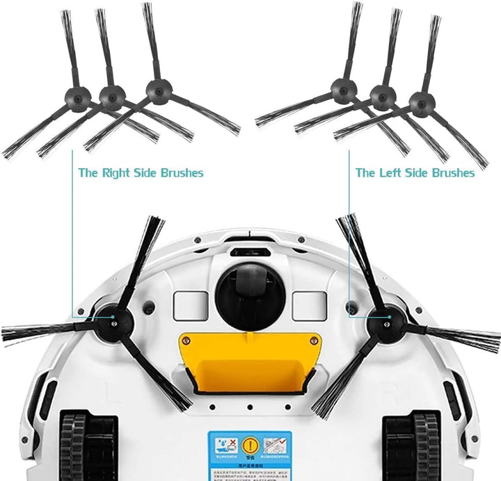 KEEPOW Ersatzteile Zubehör Kompatibel mit ILIFE V3 V3s V5 V5s V5s pro Saugroboter, Packung mit 1 Pri