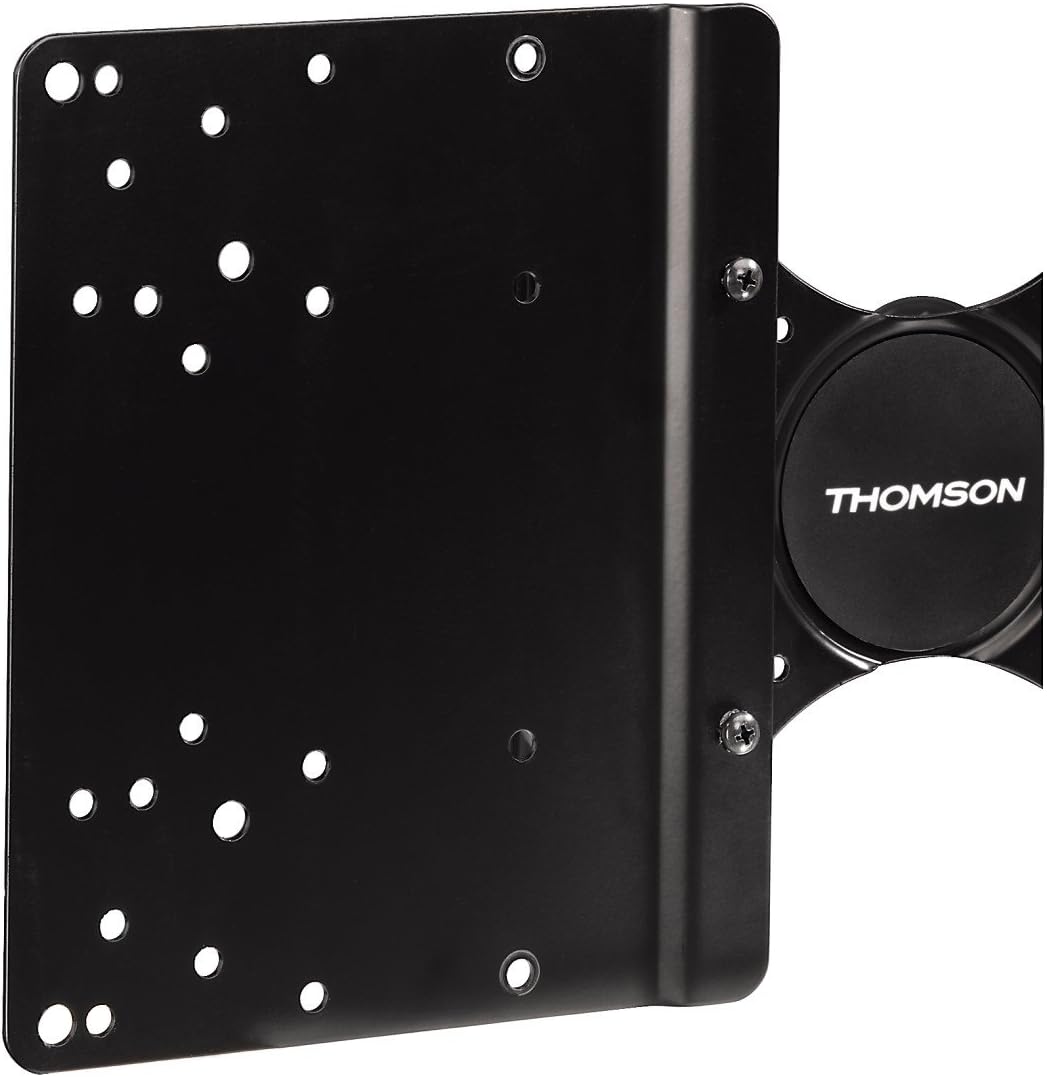 Thomson TV Wandhalterung, Move, für 25 - 94 cm (10 - 37 Zoll) Fernseher, max.25 kg, Schwarz