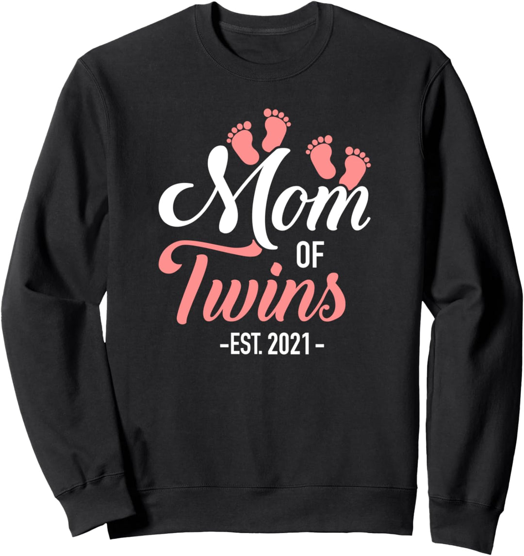 Zwillinge Mama 2021 Sweatshirt