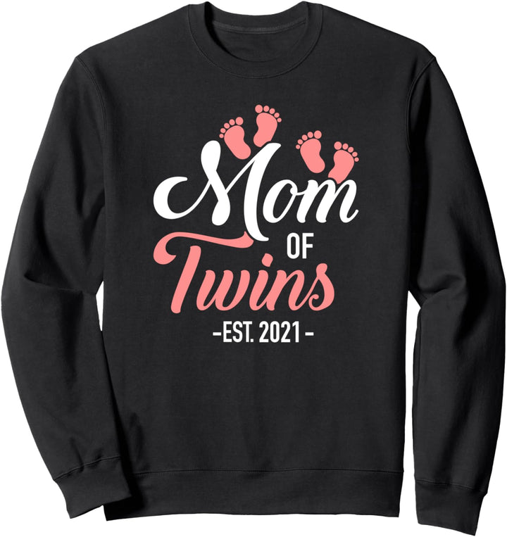 Zwillinge Mama 2021 Sweatshirt