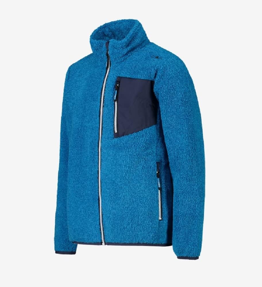 CMP Jungen Child's Jacket in Stretch Fleece Without Hood 30e9704 KID JACKET 110 Donau Mel., 110 Dona