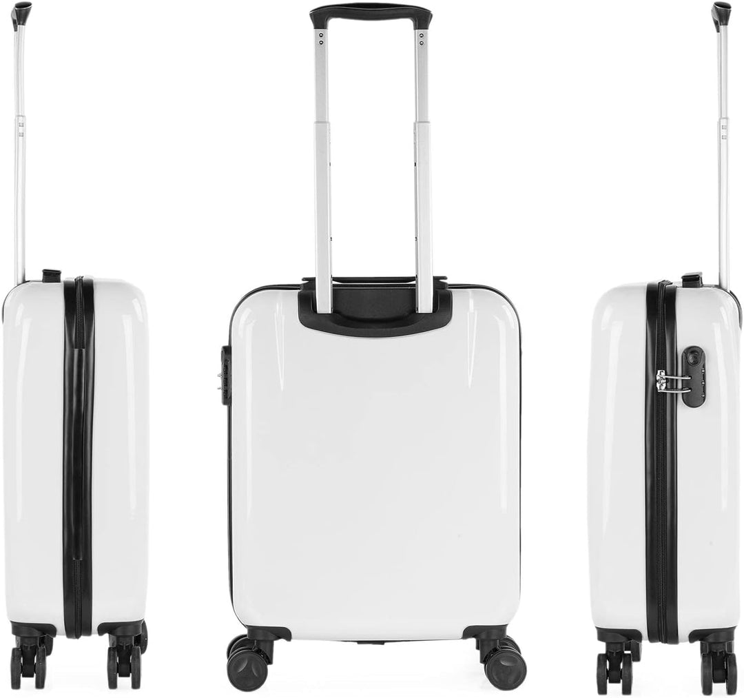 SKPAT - Koffer Klein Handgepäck - Handgepäck Koffer 4 Rollen - Koffer handgepäck 55x40x20 Leicht und