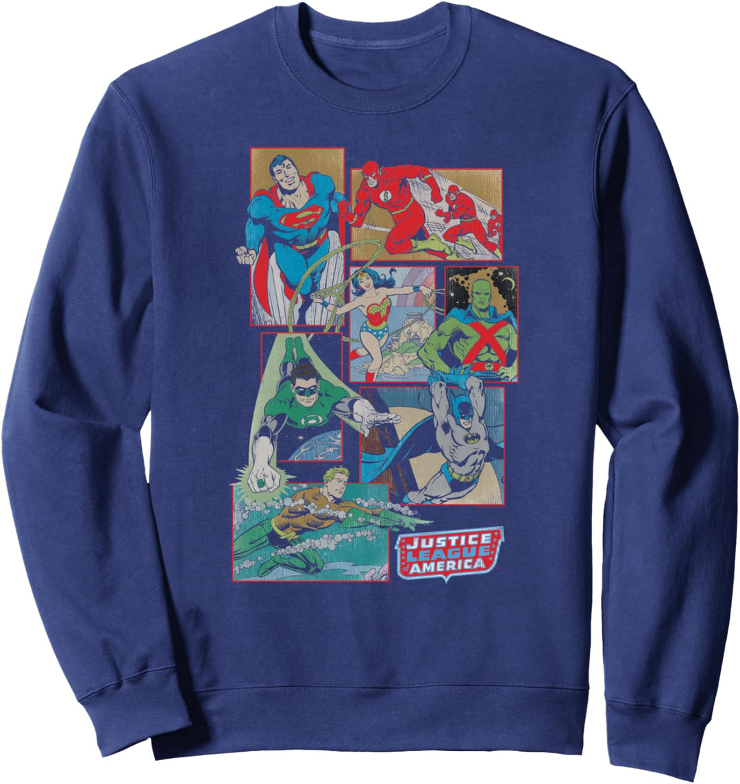Justice League Boxes Sweatshirt