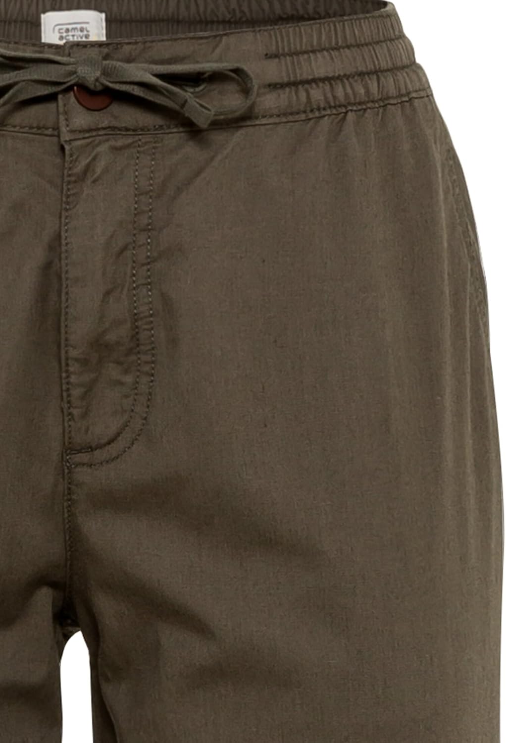 camel active Damen Loose fit Cargo mit Kordelzug 31W / 32L Grün, 31W / 32L Grün