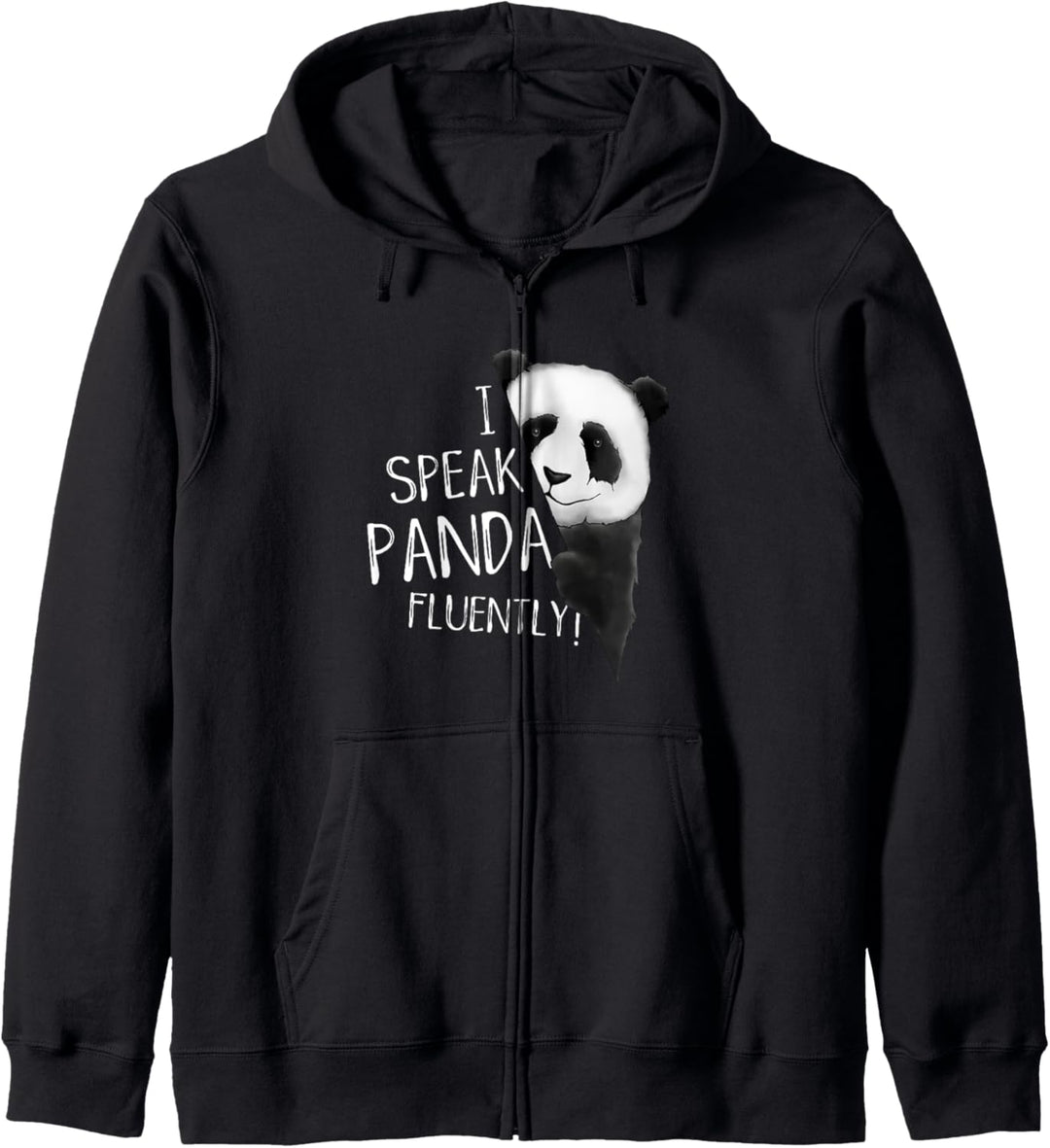 Ich spreche fliessend Panda! Panda Fan Fun Kapuzenjacke