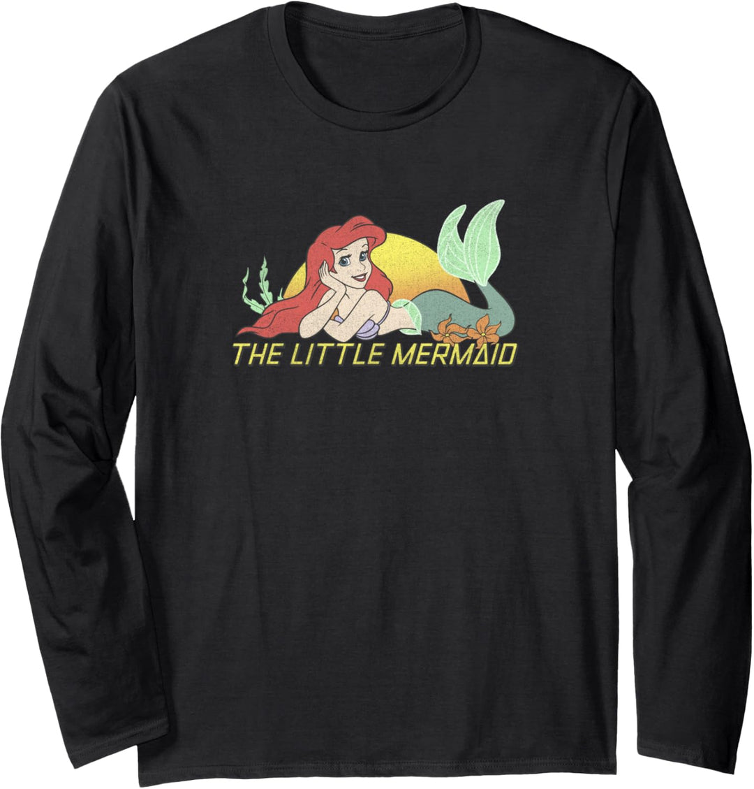 Disney Little Mermaid Ariel Sunset Langarmshirt