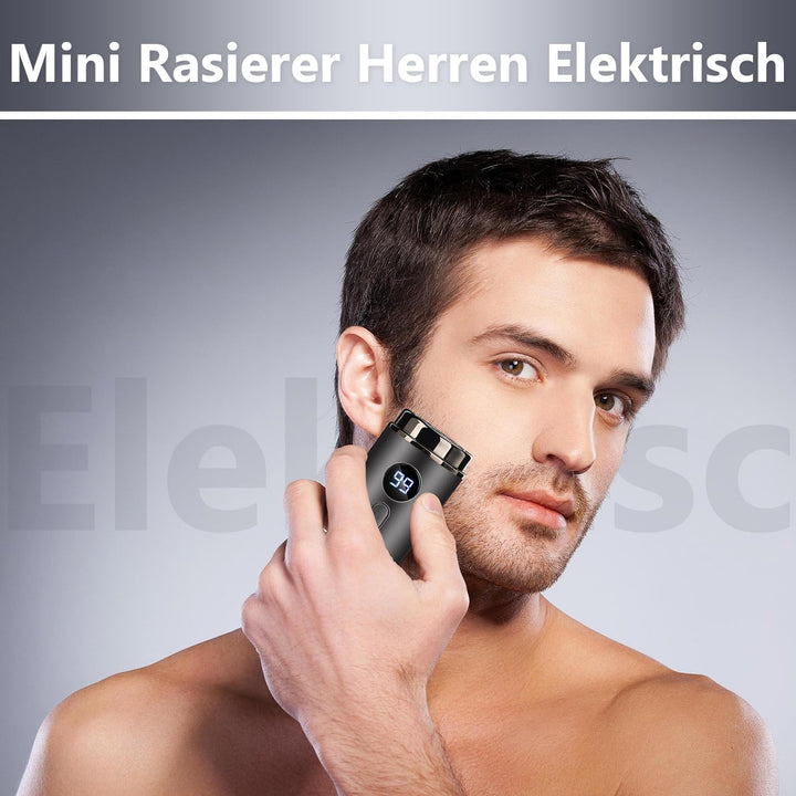BSOON Tragbarer Elektrischer Mini-Rasierer, Sopami Mini Electric Shaver, Washable Electric Razor, US