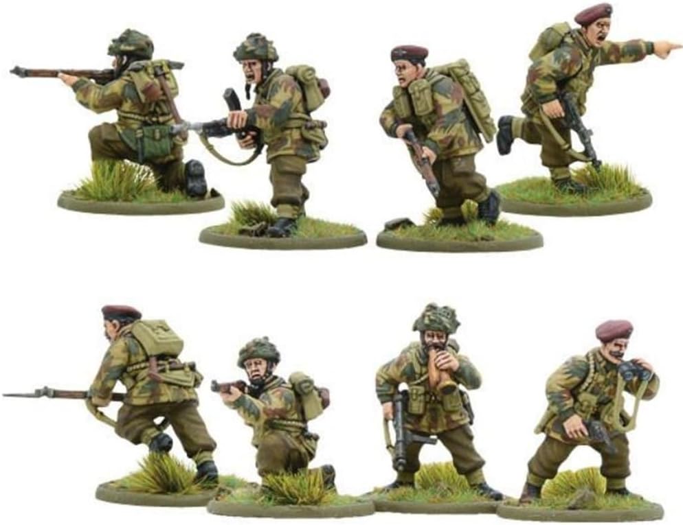 WAR-402011009A – Spiele von Kriegsherrn – britische Fallschirmjäger des Zweiten Weltkriegs und in de