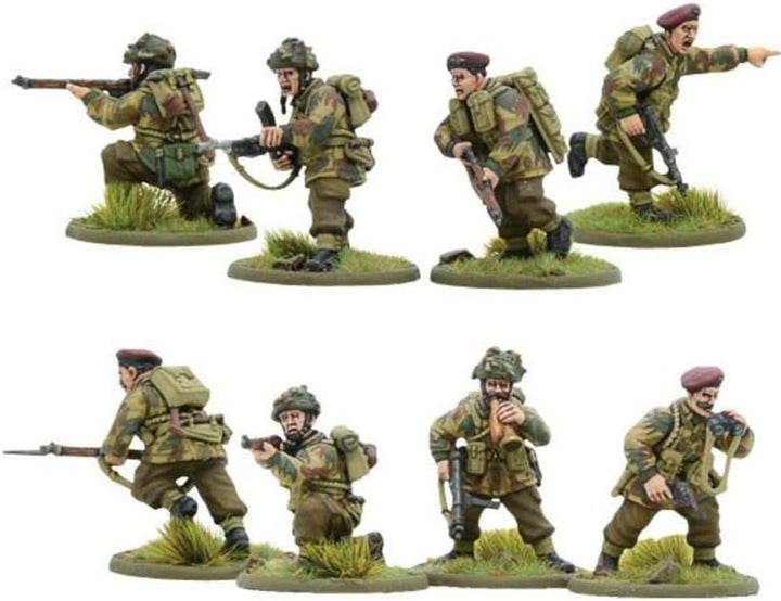 WAR-402011009A – Spiele von Kriegsherrn – britische Fallschirmjäger des Zweiten Weltkriegs und in de