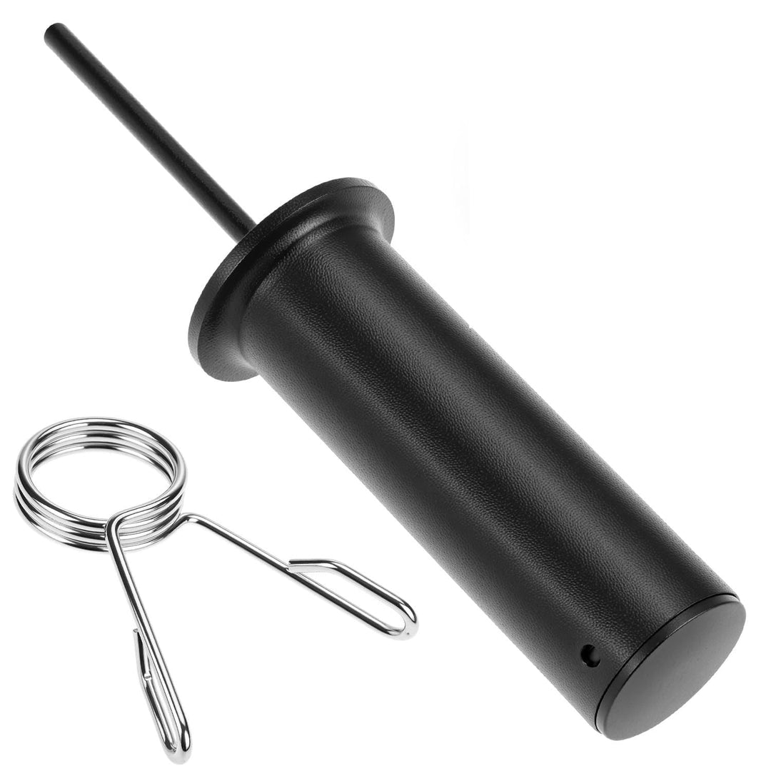 QWORK® Gym Pin für Gewichtsscheiben, 8mmx110mm Gewichtsstapel Stift mit Federklammer, für Fitnessger