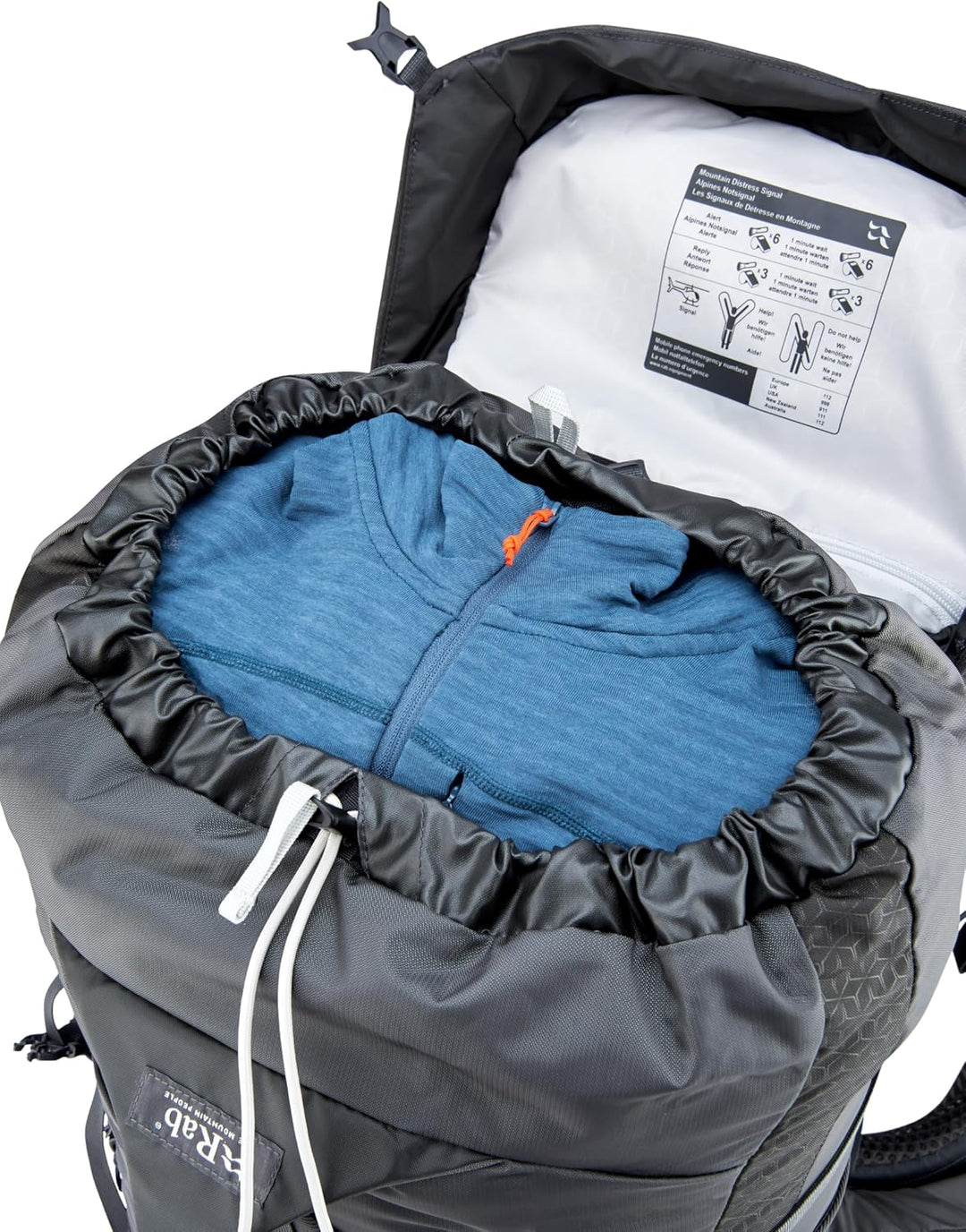 Rab Damen Exion ND Rucksack - Bequemer Tagesrucksack zum Wandern, Trekking, Rucksackreisen Anthrazit