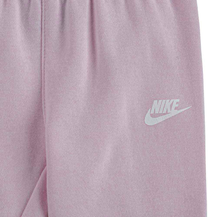 Nike Baby - Mädchen Club Fleece Set Tracksuit 18 Monate Rosa, 18 Monate Rosa