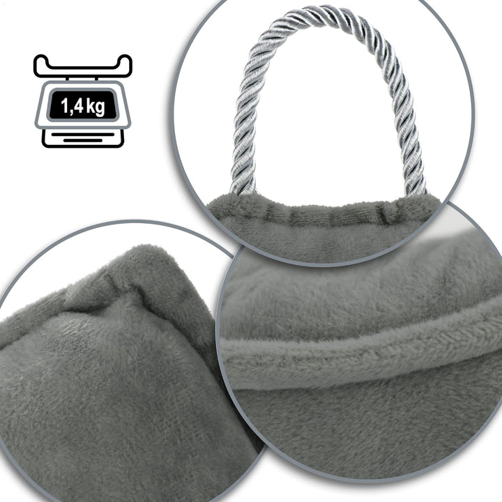 COM-FOUR® Zugluftstopper, extra Schwerer Windstopper MTI Kordel, effektiver Luftzugstopper, Gute Abd