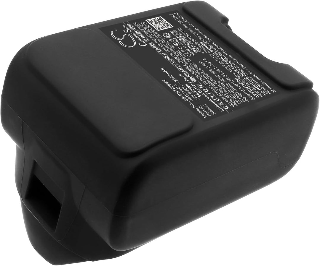 2200mAh Ersatzakku kompatibel mit Philips AquaTrio 9000, AquaTrio Cordless 9000, XC7053, XC7055, XC7
