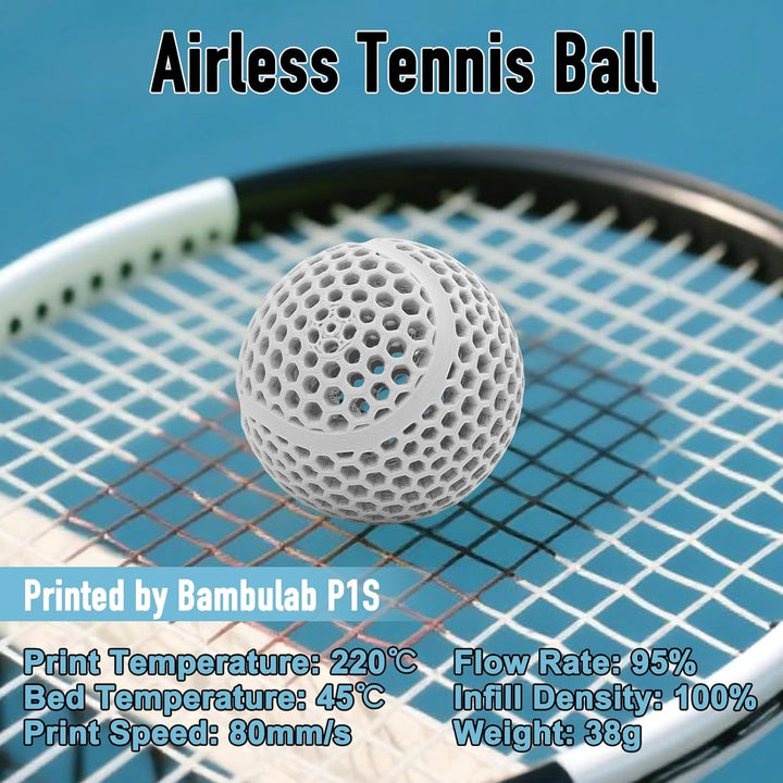 YXPOLYER Flexibles PLA Pro 3D-Drucker-Filament für Airless Basketball luftlose Basketbälle, Flex Sof