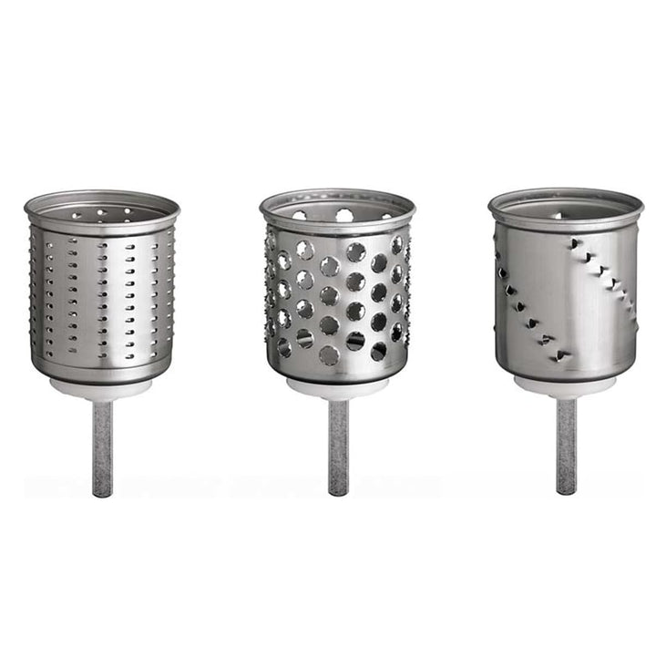 Kitchenaid EMVSC 3- Zusatztrommel-Set, Silberfarben