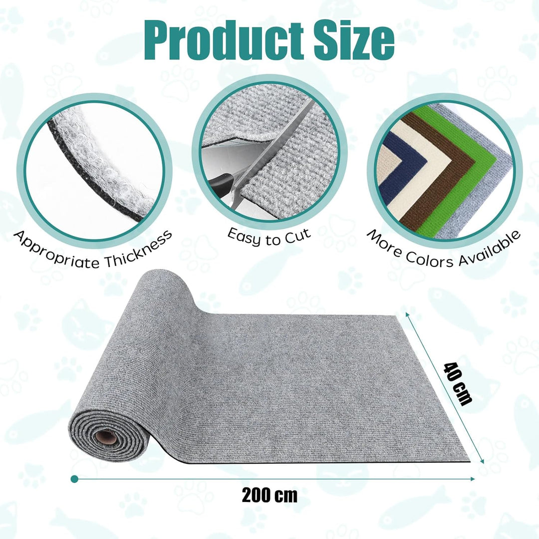 Kratzteppich selbstklebend Kratzmatte Katze Sofa Kratzbretter Katze Wand Kratzbrett Katzen Katzenwan