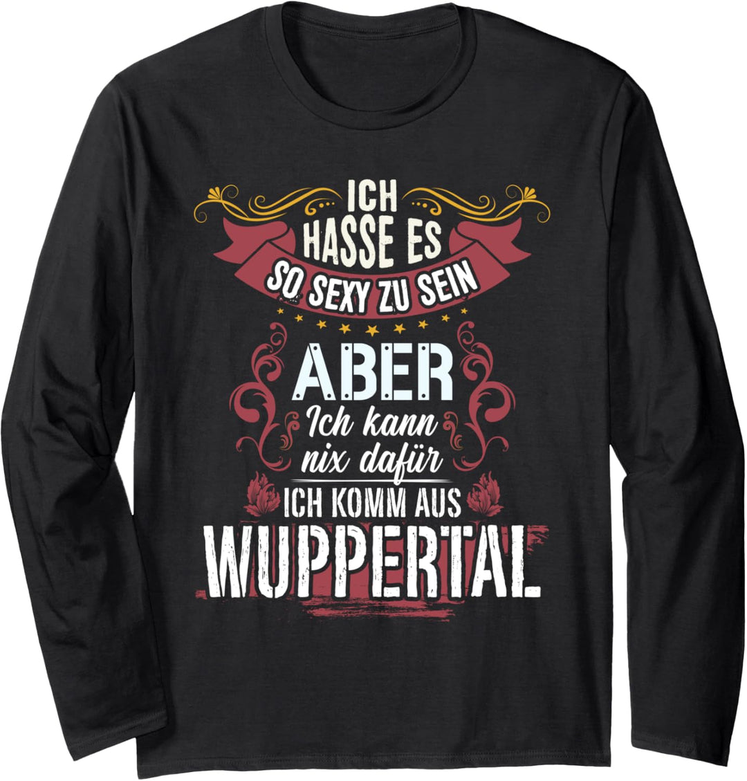 Wuppertaler Wuppertal Stadt Langarmshirt
