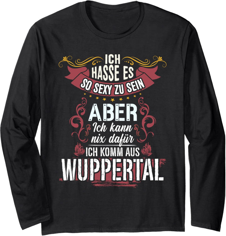 Wuppertaler Wuppertal Stadt Langarmshirt