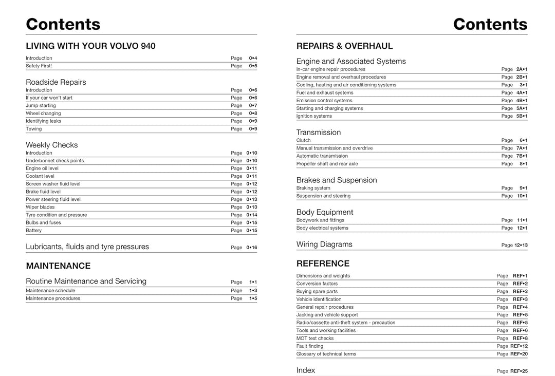 Volvo 940 Petrol (90 - 98) Haynes Repair Manual, Taschenbuch