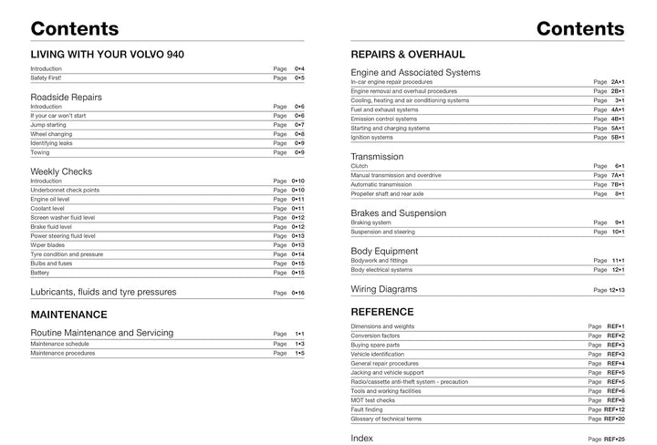 Volvo 940 Petrol (90 - 98) Haynes Repair Manual, Taschenbuch