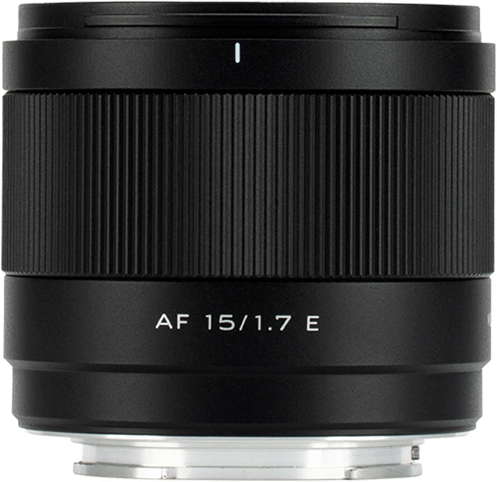 VILTROX 15mm F1.7 E, AF 15mm f1.7 E Mount Objektiv für Sony, APS-C Autofokus Prime Objektiv mit gros