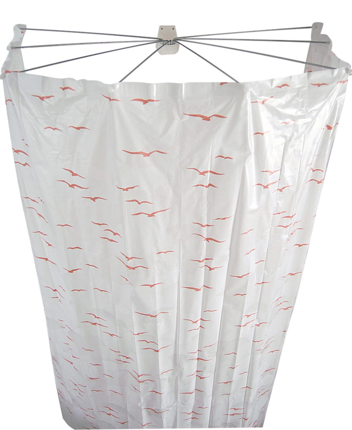 RIDDER Ersatzduschvorhang Ombrella Sylt rosé 210x170 cm 210x170 cm Rosé, 210x170 cm Rosé