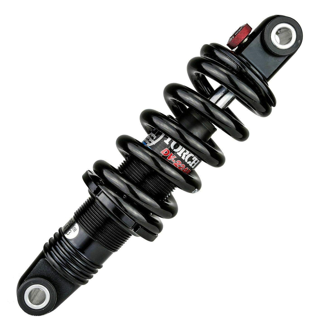 DNM Dämpfungs-System für Mountainbike, Stossdämpfung, eloxiert, AL-6061-Schraubenfeder, 340 kg, 165