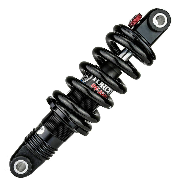 DNM Dämpfungs-System für Mountainbike, Stossdämpfung, eloxiert, AL-6061-Schraubenfeder, 340 kg, 165