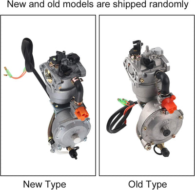 Atyhao LPG CNG Generator Dual Fuel Vergaser Passend für GX390 188F Manuelles Choke Zubehör 4.55.5KW