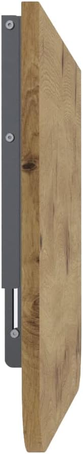 AKKE Klapptisch Wandklapptisch Esstisch - Klappbar Faltbar Platzsparend - Abgerundete Ecken - 60cm x