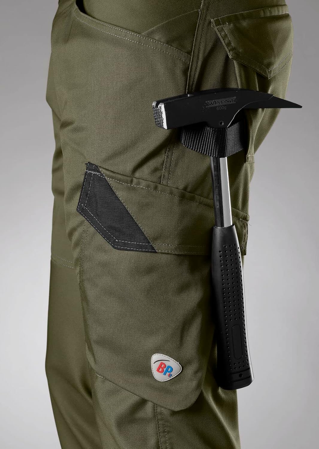 BP 1980-570-73 Schmale Arbeitshose - Schlanke Silhouette - Stretchmaterial - Elastischer Rücken - Er
